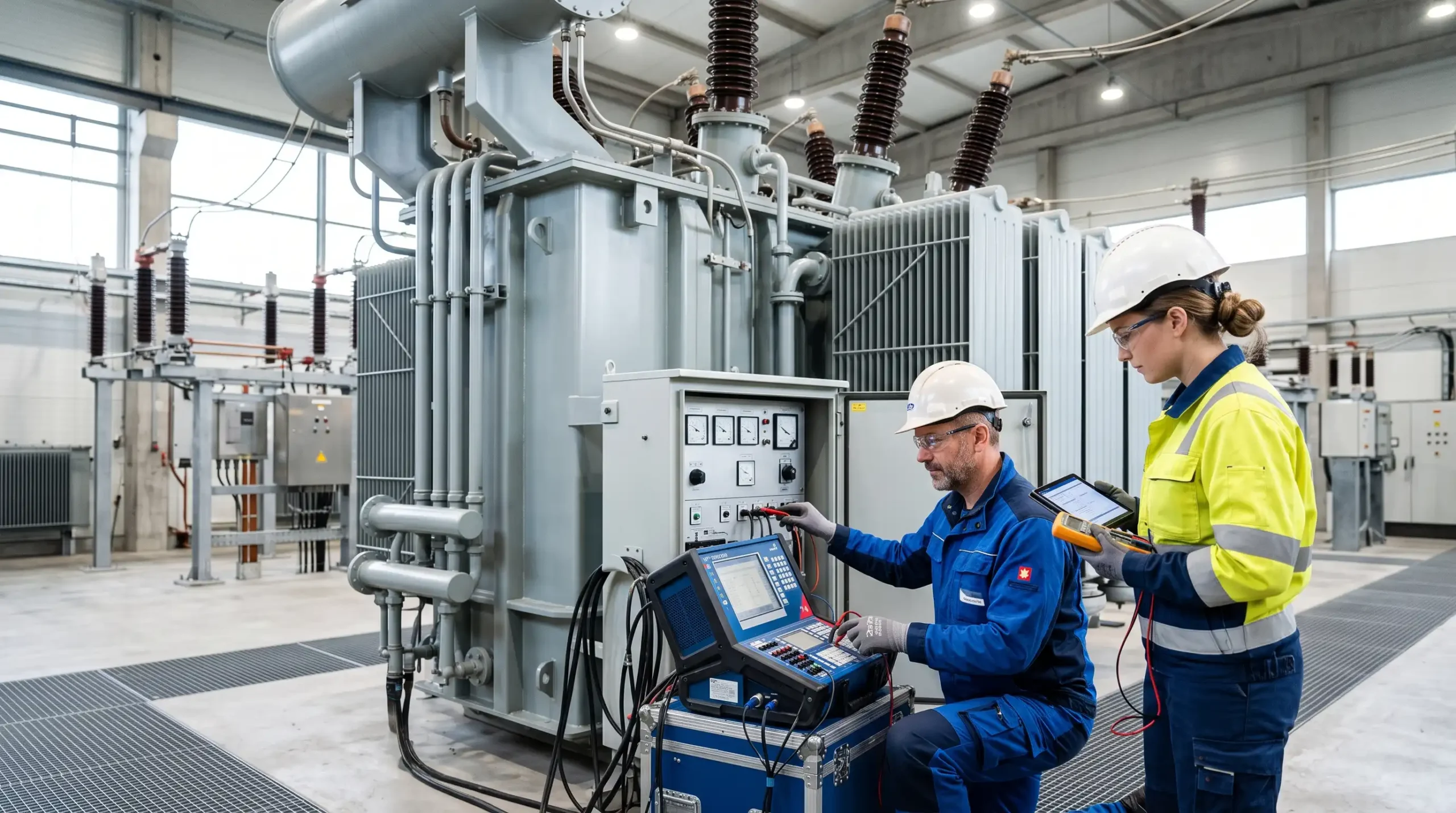 Trafo periyodik bakımı ve elektriksel test çalışmaları